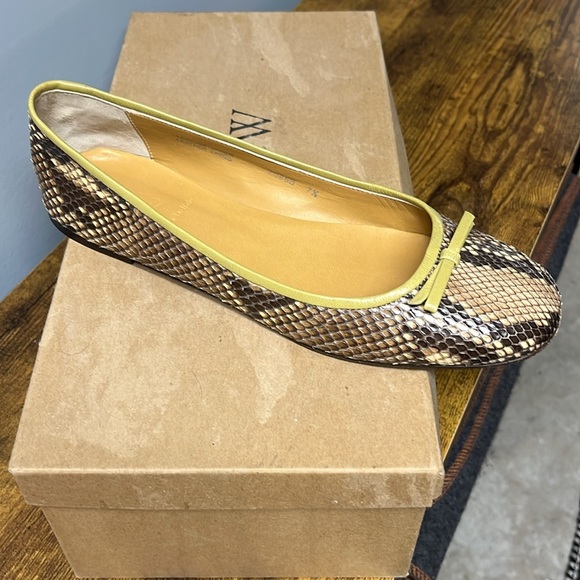 J. Crew python print ballet flats, size 7 1/2 - Picture 13 of 16